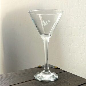Limited Edition Grey Goose Crystal Martini Glass